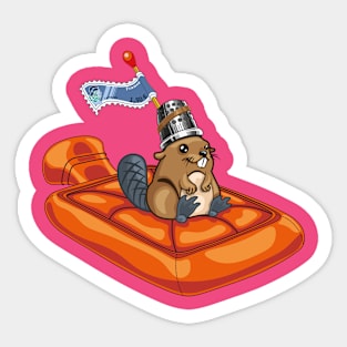 Tiny tiny Beaver Sticker